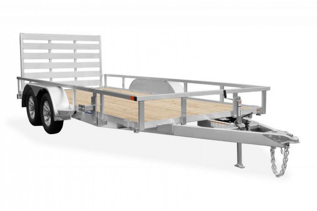 New 2027 Sure-Trac 7x16 Aluminum Tube Top Utility Trailer