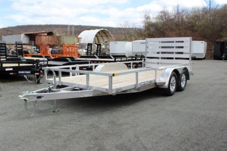 New 2027 Sure-Trac 7x16 Aluminum Tube Top Utility Trailer