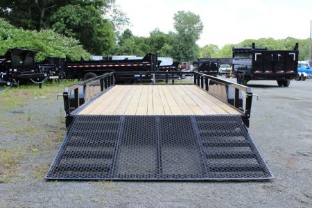 New 2027 Sure-Trac 7x16 Tube Top Utility Trailer