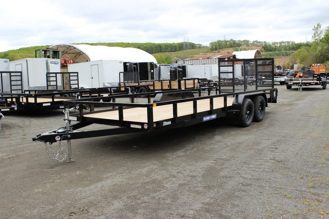 New 2027 Sure-Trac 7x20 Tube Top Utility Trailer