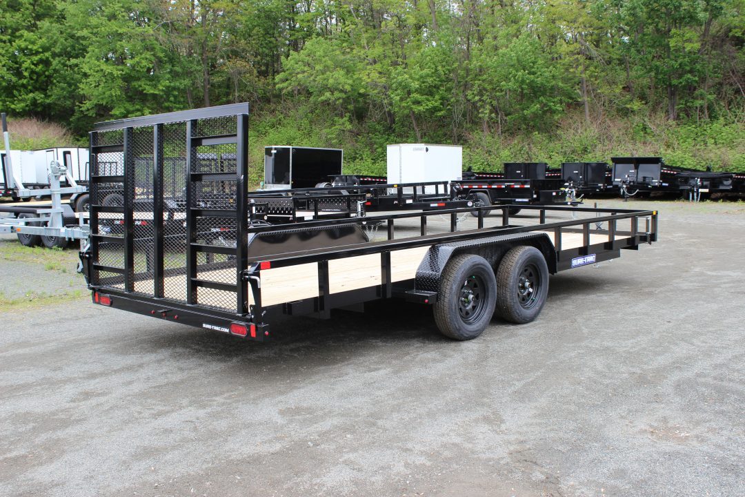 New 2027 Sure-Trac 7x20 Tube Top Utility Trailer