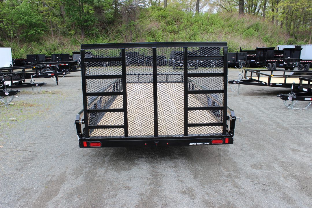 New 2027 Sure-Trac 7x20 Tube Top Utility Trailer