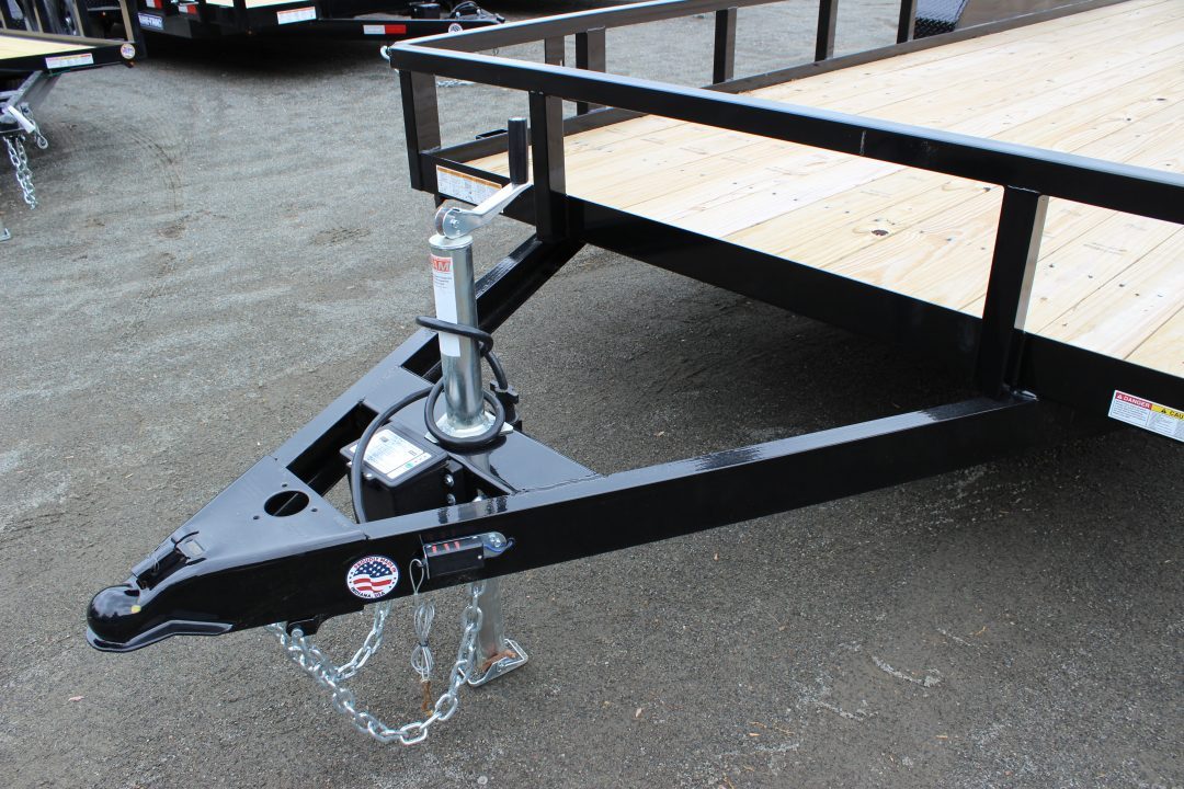 New 2027 Sure-Trac 7x20 Tube Top Utility Trailer