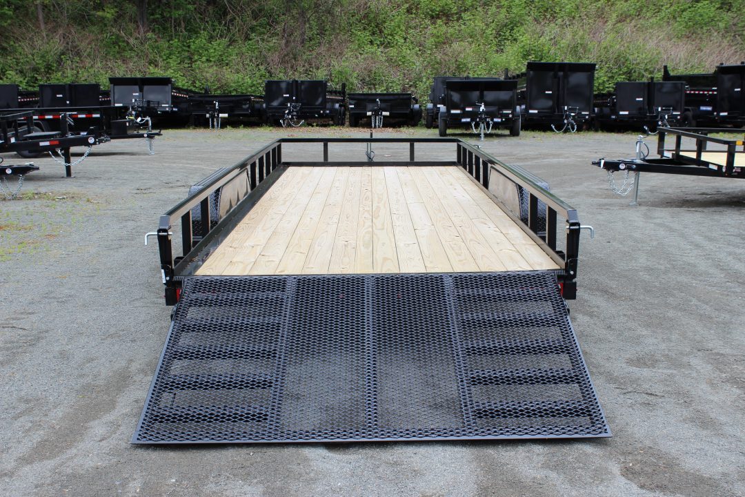 New 2027 Sure-Trac 7x20 Tube Top Utility Trailer