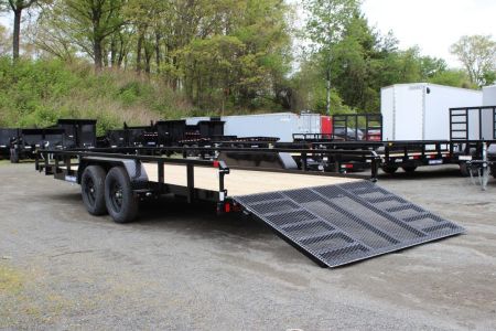 New 2027 Sure-Trac 7x20 Tube Top Utility Trailer
