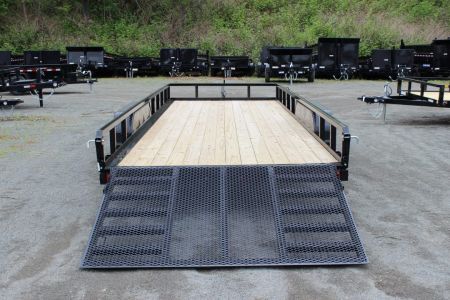 New 2027 Sure-Trac 7x20 Tube Top Utility Trailer