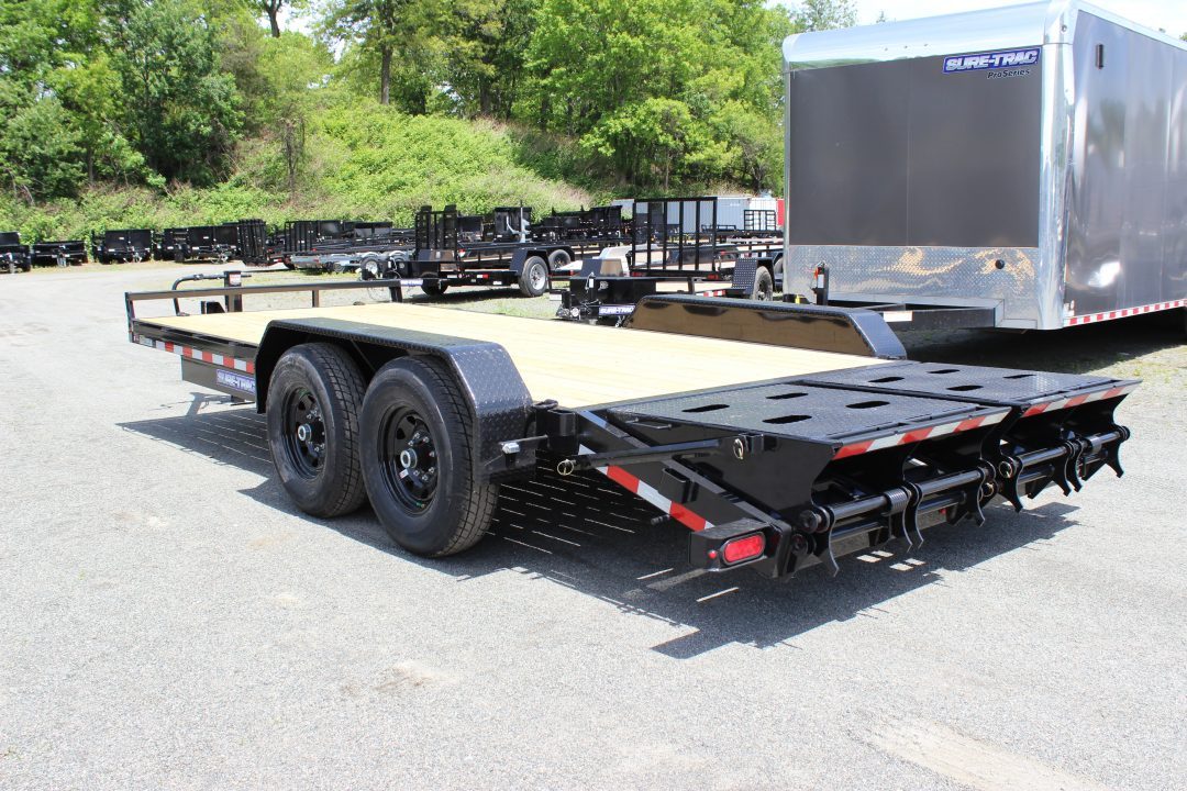 New 2026 Sure-Trac 7x20 14K Universal Ramp Equipment Trailer