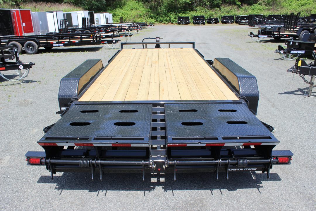 New 2026 Sure-Trac 7x20 14K Universal Ramp Equipment Trailer