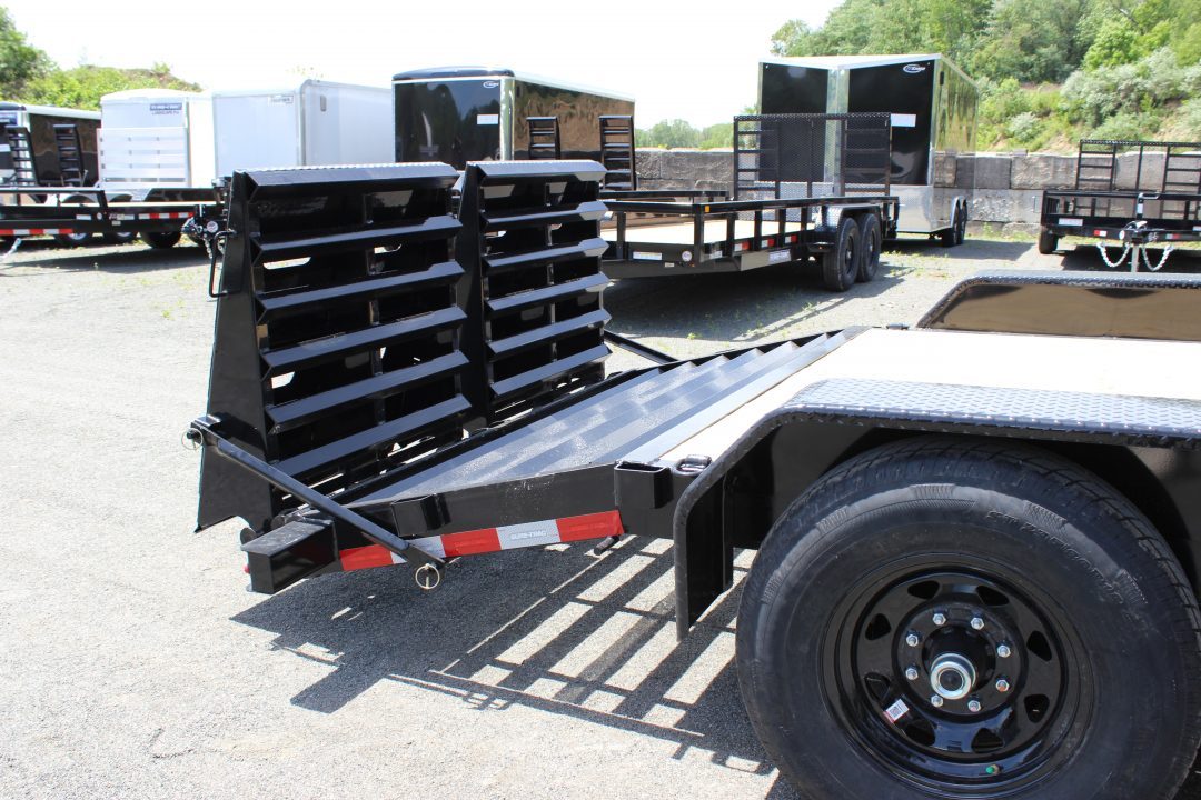 New 2026 Sure-Trac 7x20 14K Universal Ramp Equipment Trailer