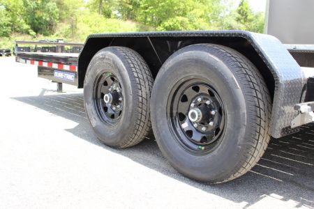 New 2026 Sure-Trac 7x20 14K Universal Ramp Equipment Trailer