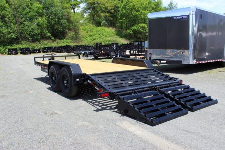New 2026 Sure-Trac 7x20 14K Universal Ramp Equipment Trailer