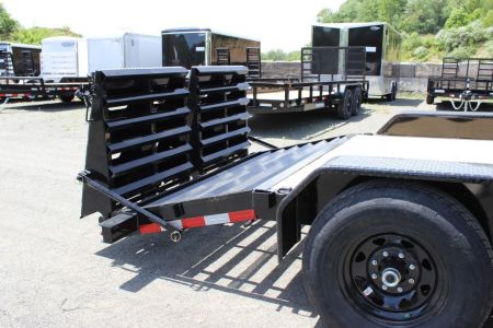 New 2026 Sure-Trac 7x20 14K Universal Ramp Equipment Trailer