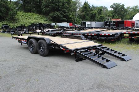New 2026 Sure-Trac 7x18 14K Equipment Trailer