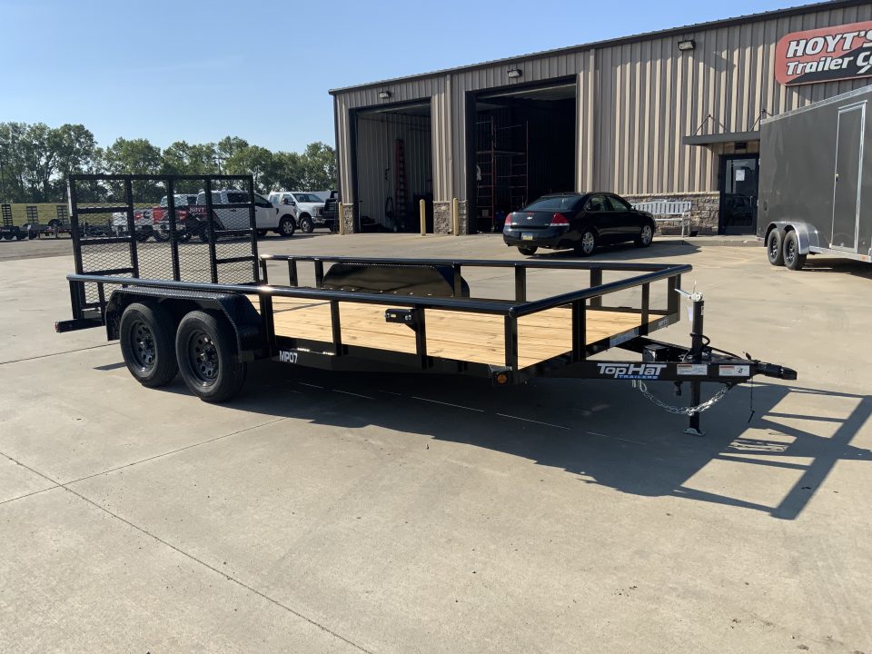 New 2027 Top Hat 83 x 16 MP Utility Trailer