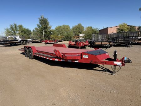 New 2026 Load Trail 7-HD22 Heavy Duty Steel Floor Car Hauler 10K GVWR