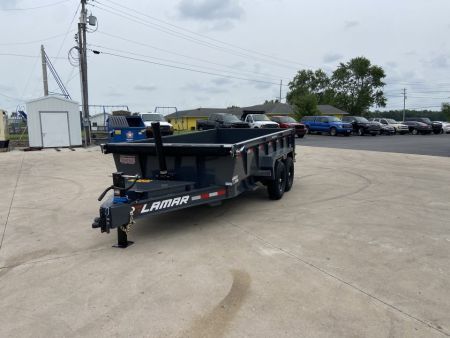 New Lamar 83 X14' Dump Trailer