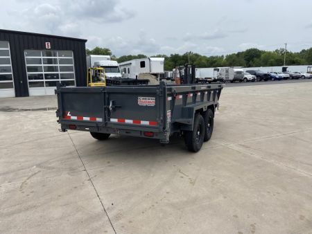 New Lamar 83"X14' Dump Trailer