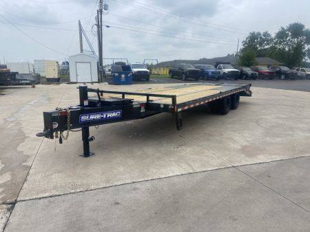 New Sure-Trac 8.5X25(20+5) Deckover Trailer 22.5K