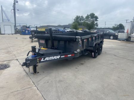 New Lamar 83 X14' Dump Trailer