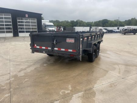 New Lamar Dump Trailer 83"X16'