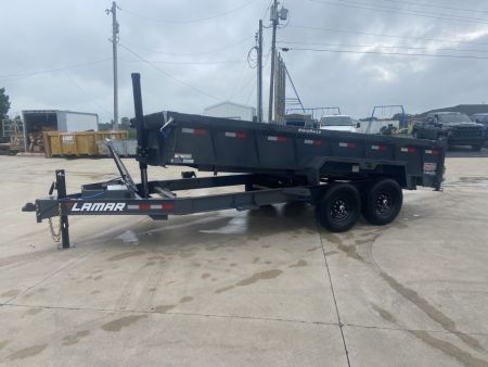 New Lamar Dump Trailer 83"X16'