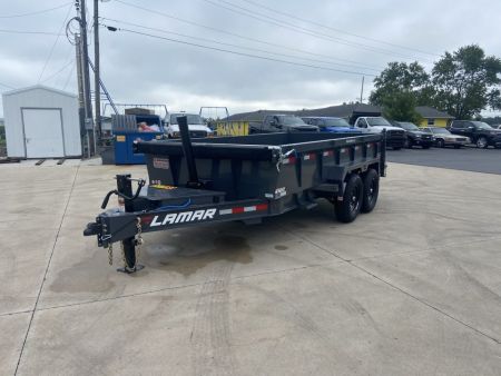 New Lamar 83 X14' Dump Trailer