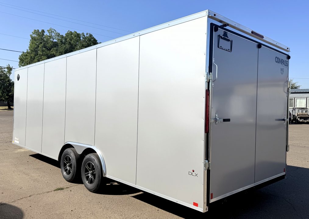 New 2027 Compass 8.5x24 Indigo DLX Flat Top Cargo / Enclosed Trailer