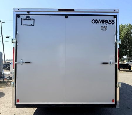 New 2027 Compass 8.5x24 Indigo DLX Flat Top Cargo / Enclosed Trailer