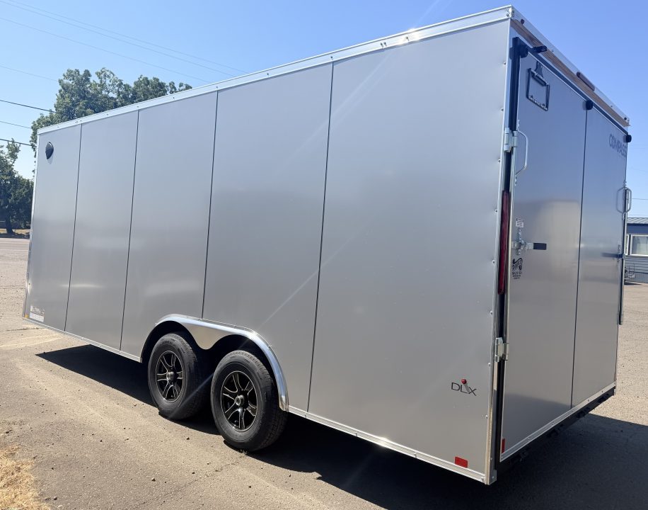 New 2027 Compass 8.5x20 Indigo DLX Flat Top V-Nose Cargo / Enclosed Trailer