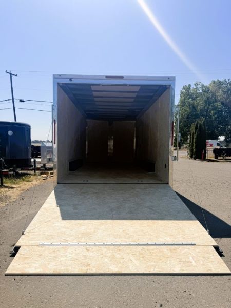 New 2027 Compass 8.5x20 Indigo DLX Flat Top V-Nose Cargo / Enclosed Trailer