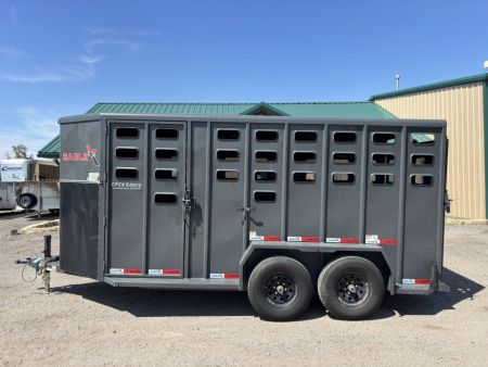 Used 2026 Eagle X Trailers 6'8"x16' Livestock Trailer