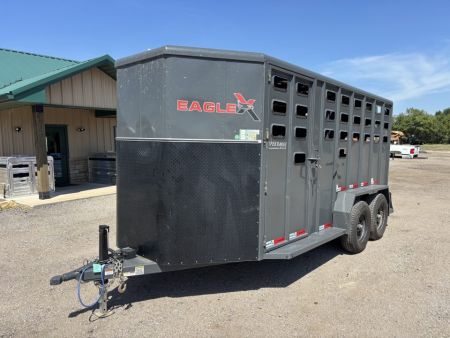 Used 2026 Eagle X Trailers 6'8"x16' Livestock Trailer