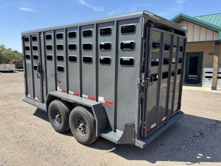 Used 2026 Eagle X Trailers 6'8"x16' Livestock Trailer