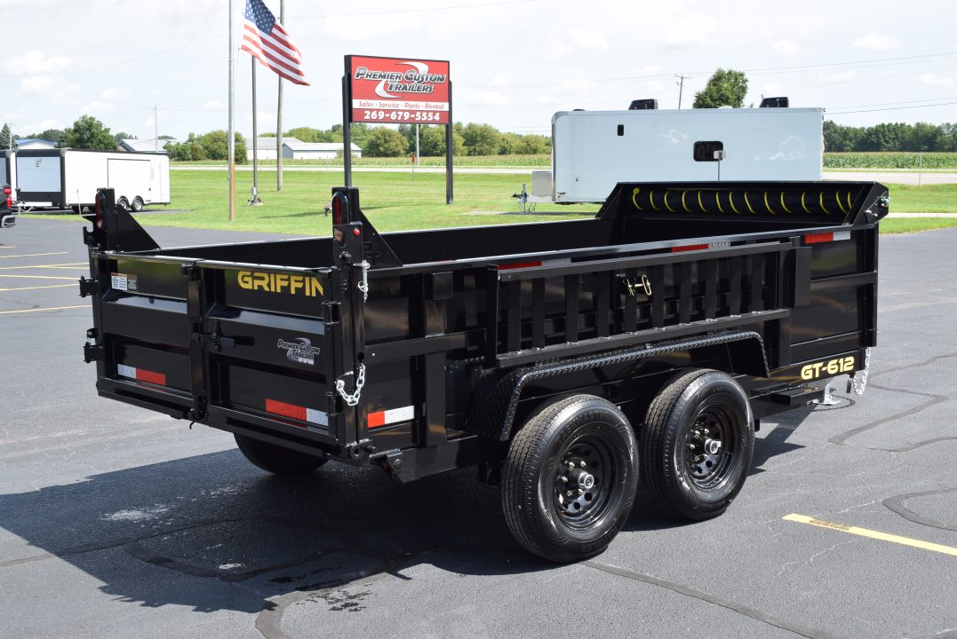 New 2026 Griffin Trailers 6x12 10k Dump Trailer