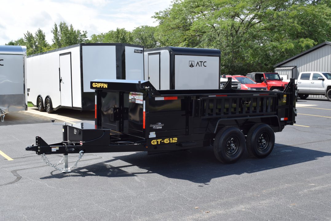 New 2026 Griffin Trailers 6x12 10k Dump Trailer