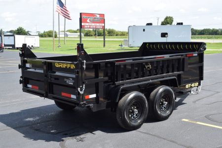 New 2026 Griffin Trailers 6x12 10k Dump Trailer