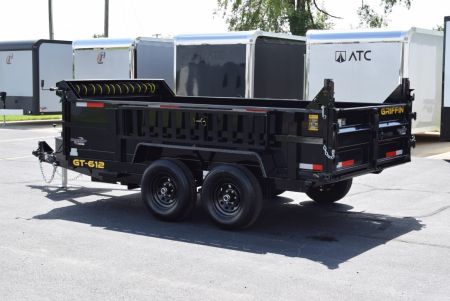 New 2026 Griffin Trailers 6x12 10k Dump Trailer