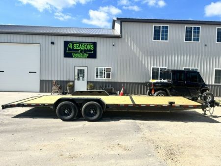 New 2026 Heartland 82x24 9.9 k car hauler / SLIDE OUT RAMPS Car / Racing Trailer