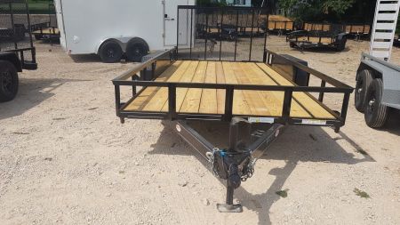 New 2026 MEB 83" x 16' Utility Trailer with Ramp Gate â€“ 7K GVWR
