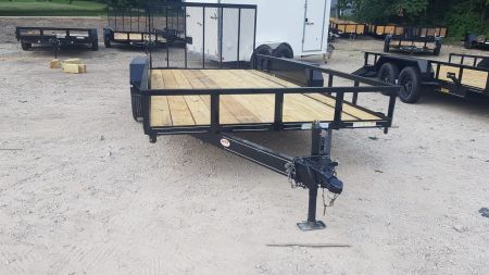 New 2026 MEB 83" x 16' Utility Trailer with Ramp Gate â€“ 7K GVWR