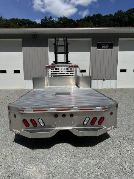 New Martin Truck Bodies 98x136 SBV Flatbed 84" CA DRW (2) Fuel Dishes