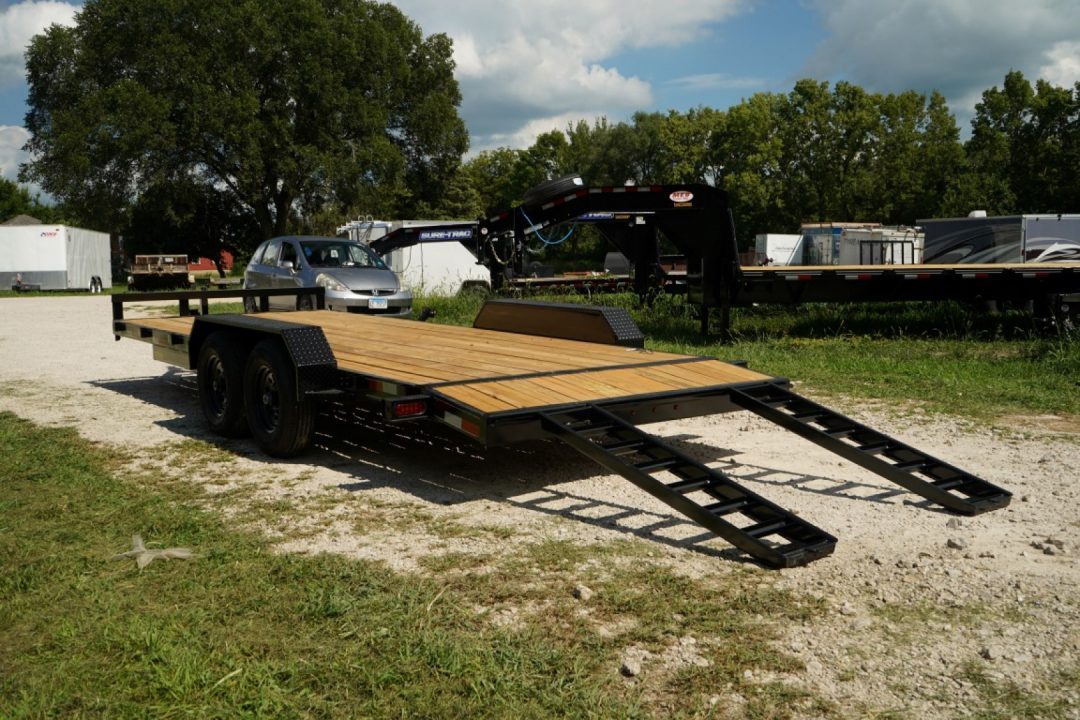 New 2026 MEB 7x20 10K Car Trailer — 9,999 lb GVWR