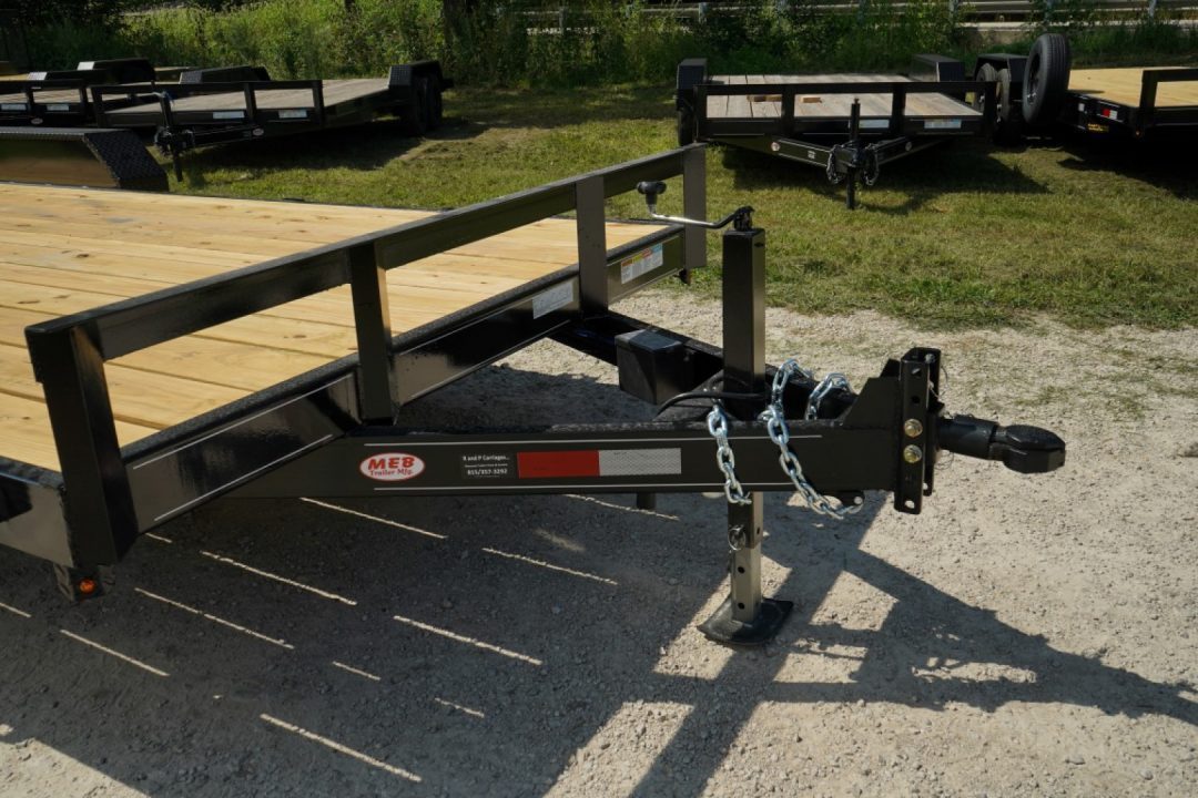 New 2026 MEB 7x20 10K Car Trailer — 9,999 lb GVWR
