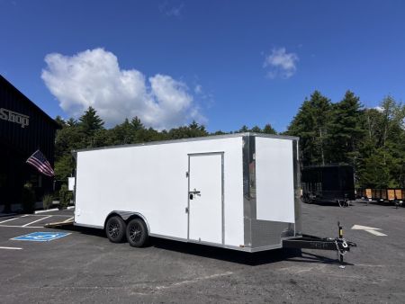 New 2027 Spartan 8.5X20 +2ft V nose/ Polycore Exterior/ 7' interior/ Ext. Tongue - 9990GVW