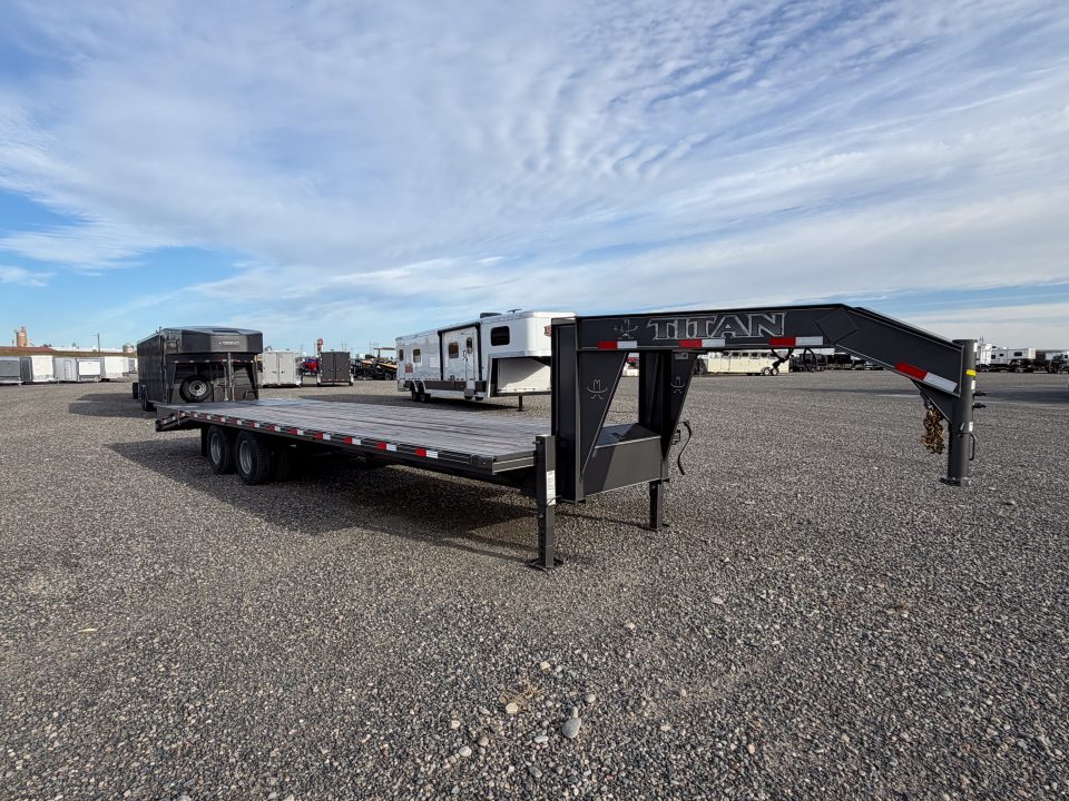 New 2026 Titan Trailer 30' WIDE GLIDE TANDEM DUAL Deckover Trailer