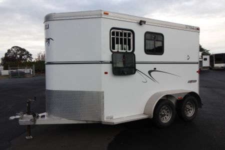 Used 2010 Circle J Lightning 2 Horse Trailer