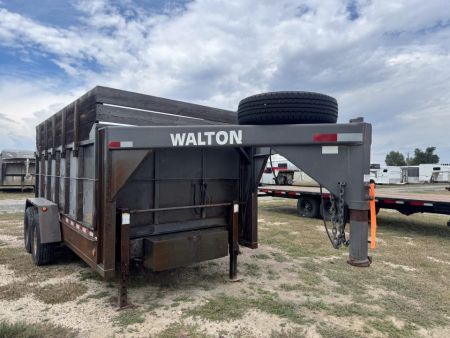 Used 2003 Walton Trailer 14' Dump Trailer