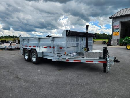 New 2027 Legend Trailers Galvanized D8214-14 Dump Trailer