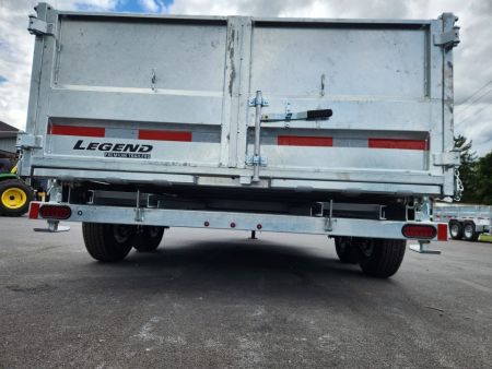 New 2027 Legend Trailers Galvanized D8214-14 Dump Trailer