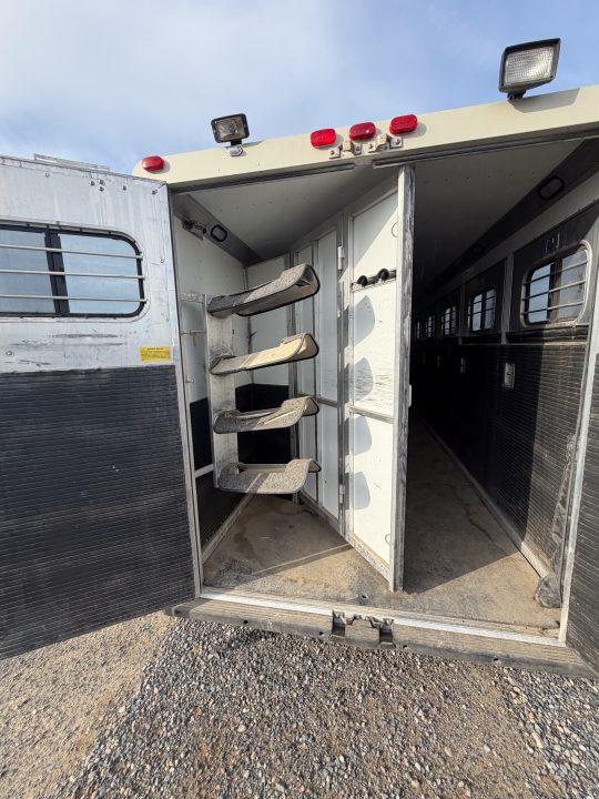 Used 1997 Sundowner Trailers 5H GN Horse Trailer